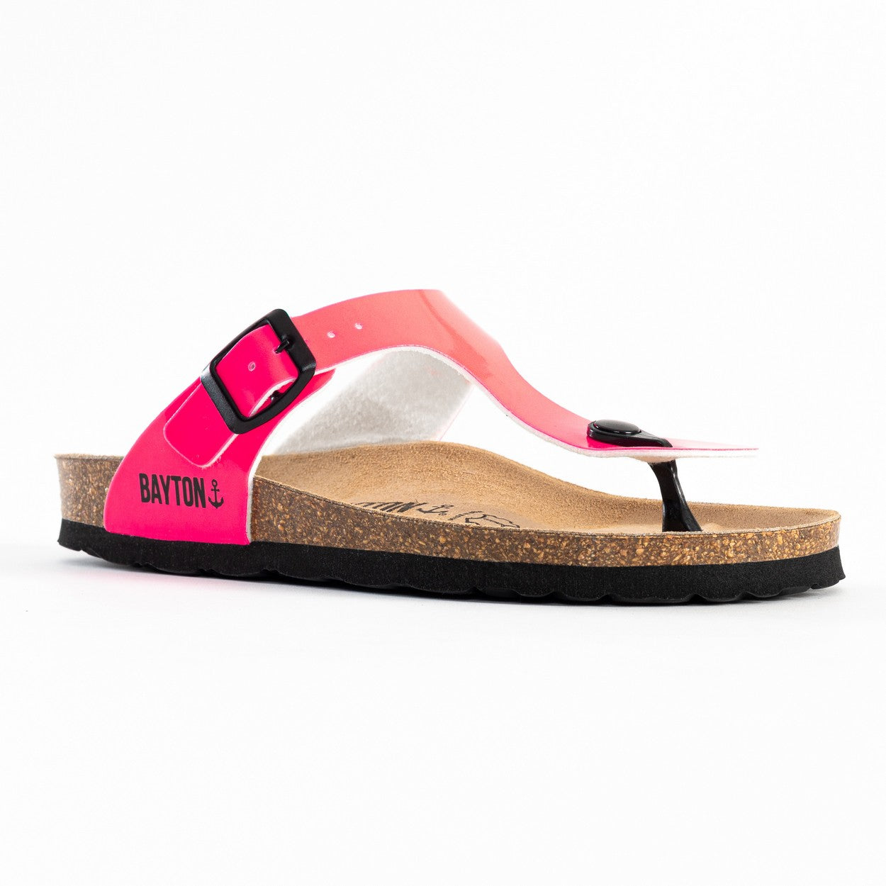 Mercury Fluo Pink Toe-Thong Sandals