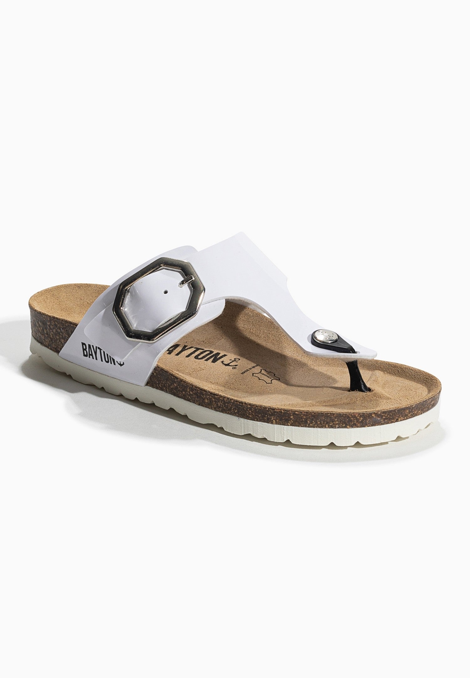 Mercure White Open Toe Sandals