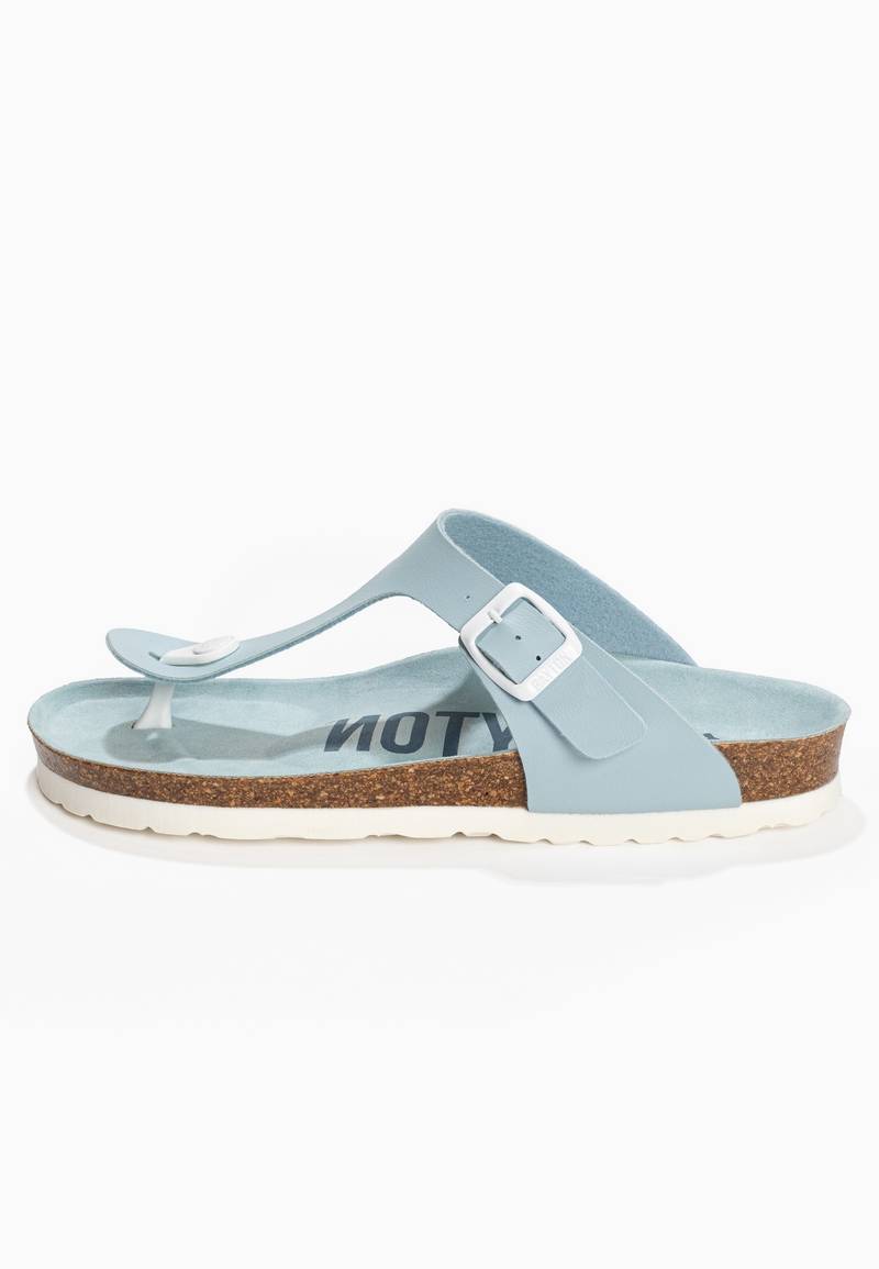 Sky Blue Mercury Sandals with Toe Post