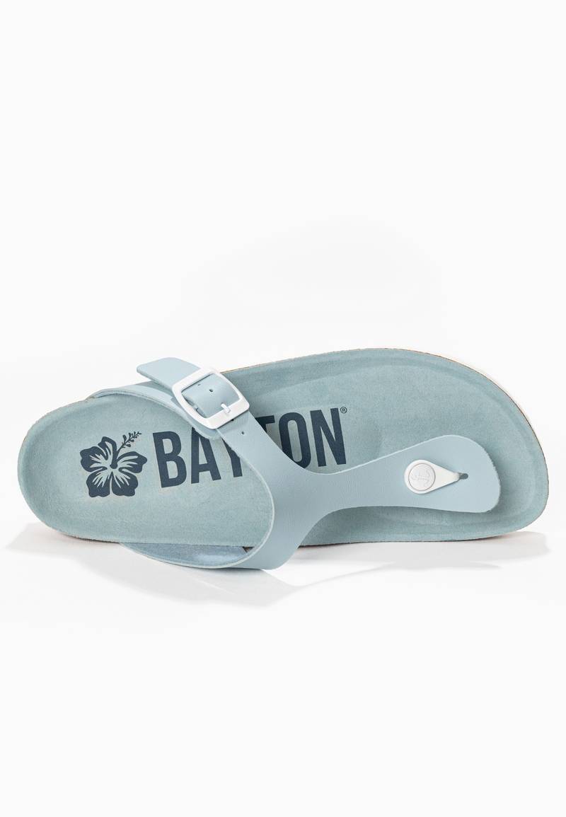 Sky Blue Mercury Sandals with Toe Post