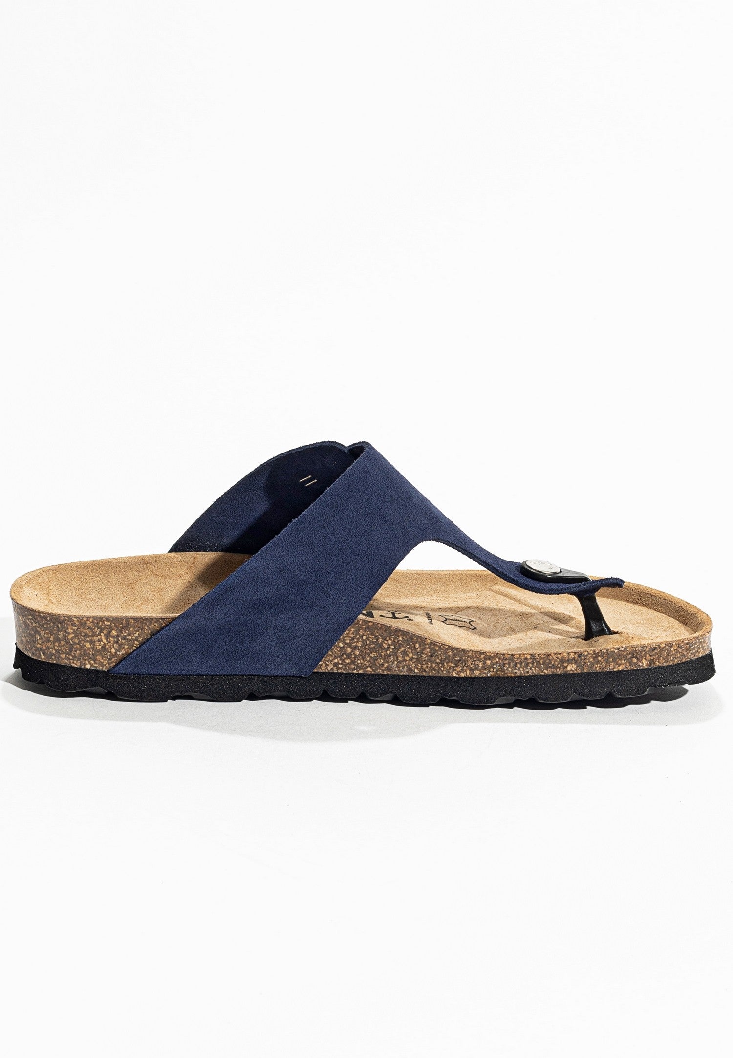 Navy Blue Mercury Sandals with Toe Post