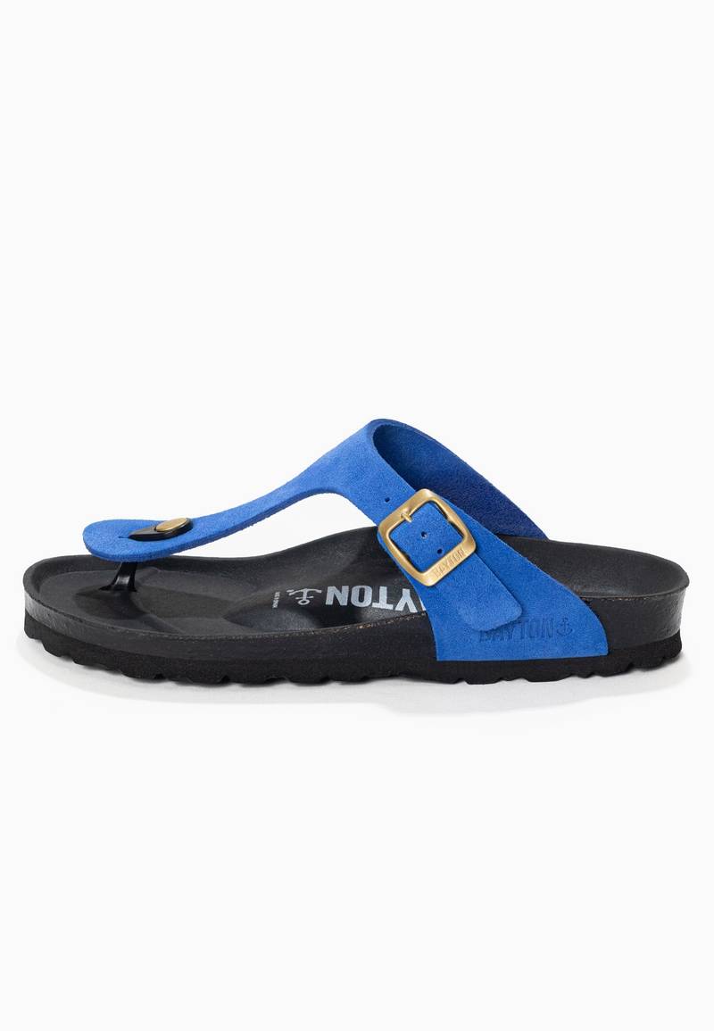 Mercury Blue Open Toe Sandals