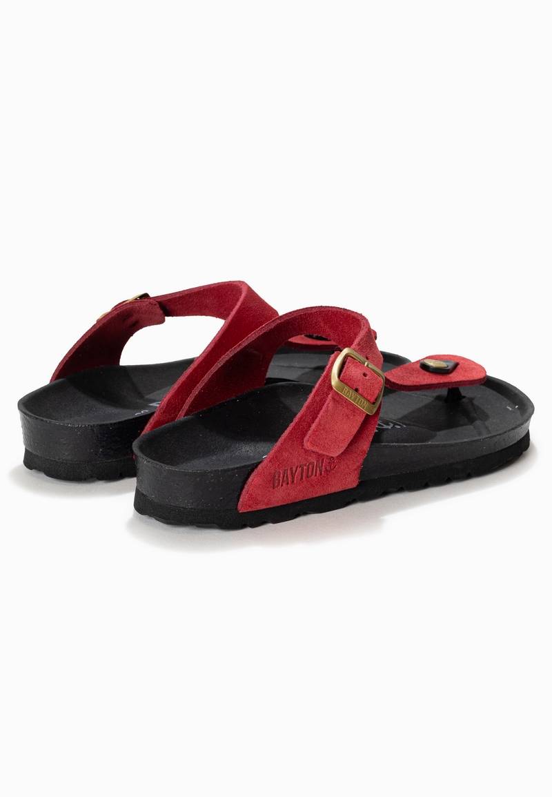 Mercure Bordeaux Toe-Strap Sandals