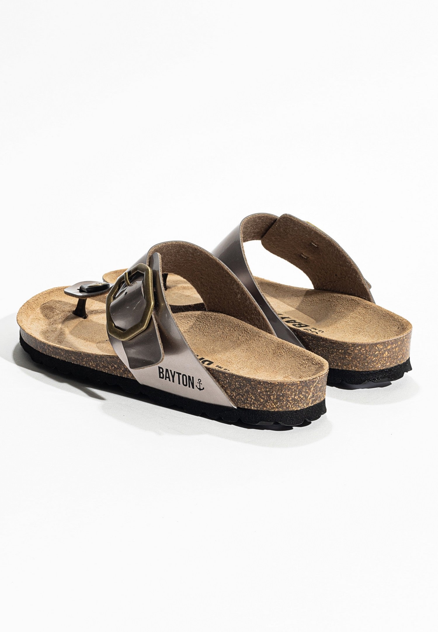 Mercure Mocha Toe-Strap Sandals