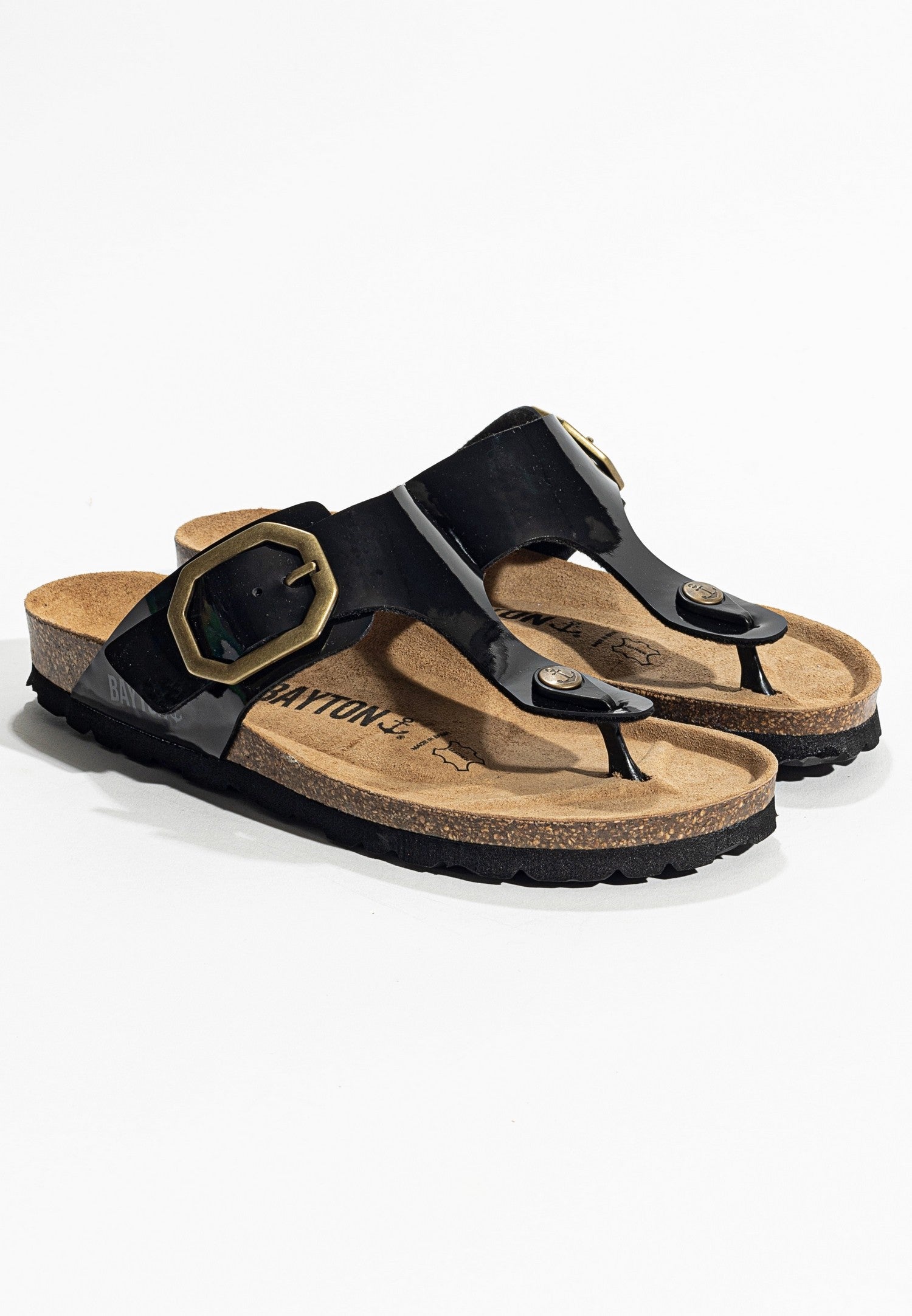 Mercure Black Open Toe Sandals