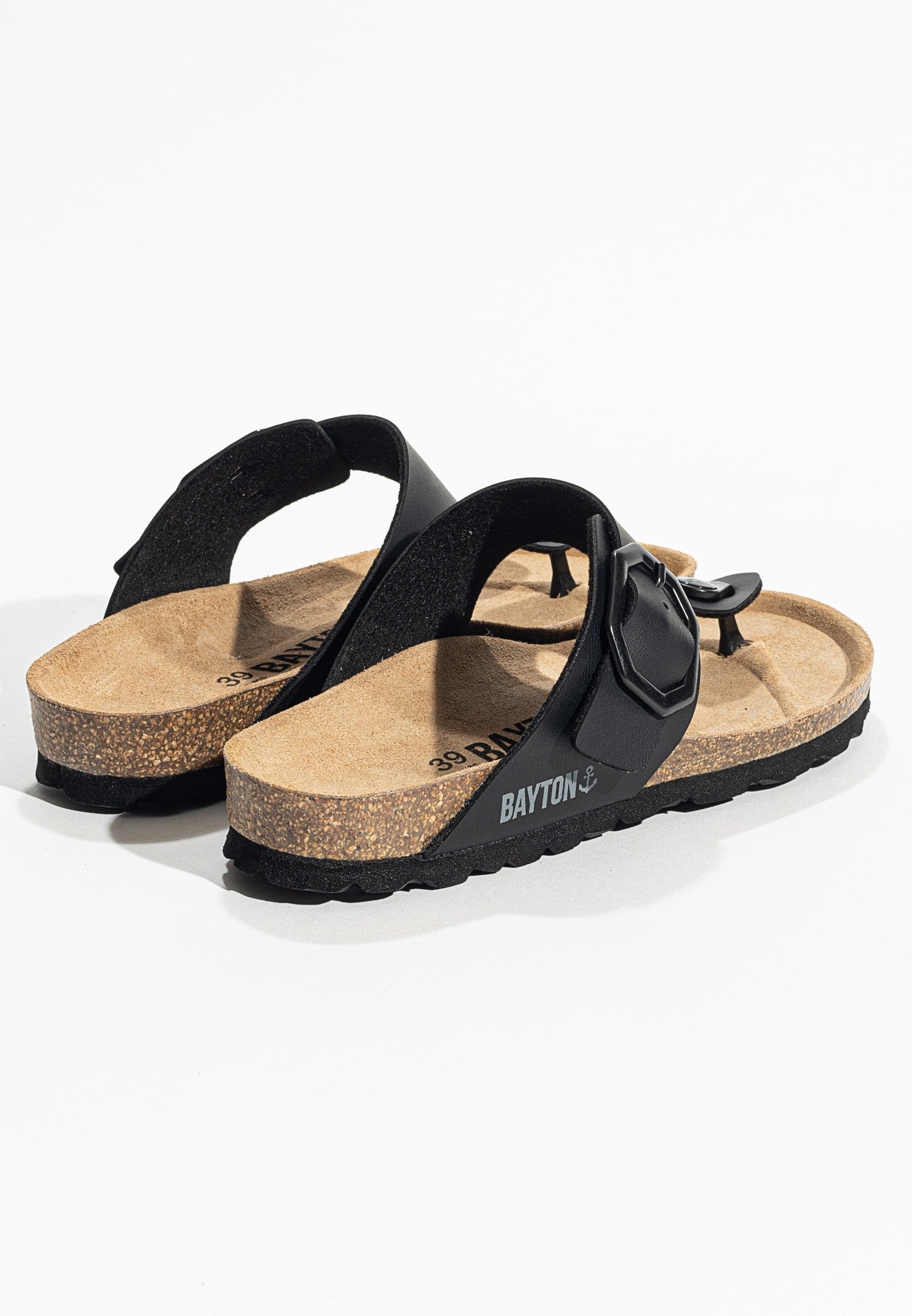 Mercure Black Open Toe Sandals