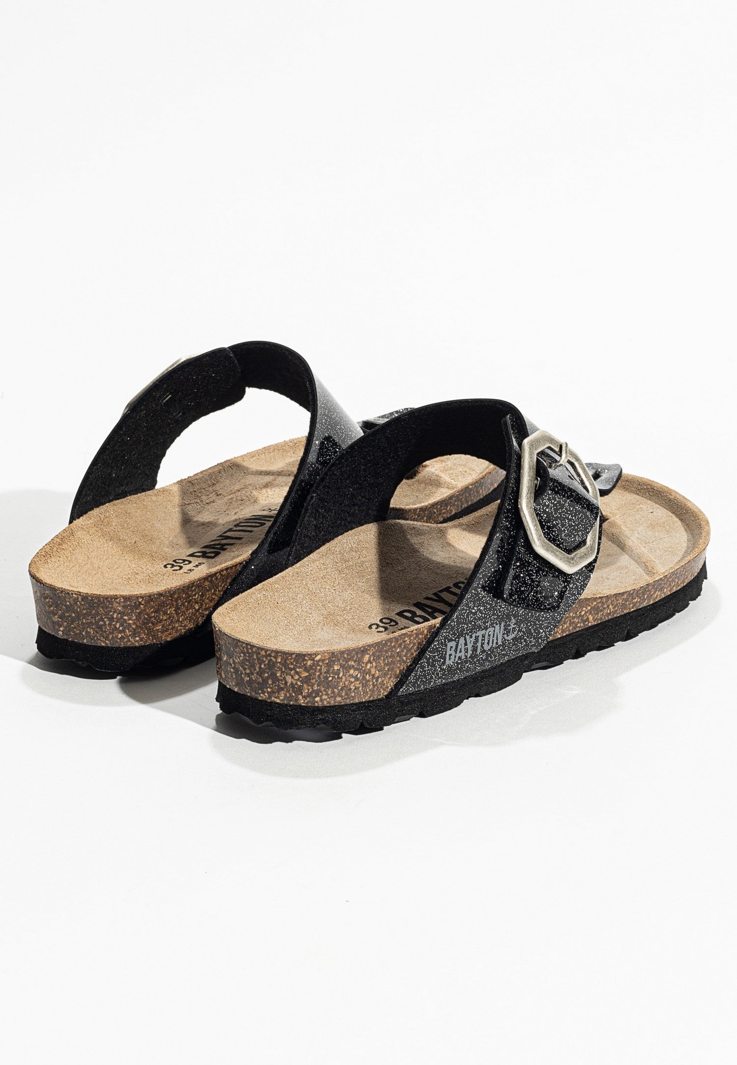 Mercure Black Open Toe Sandals