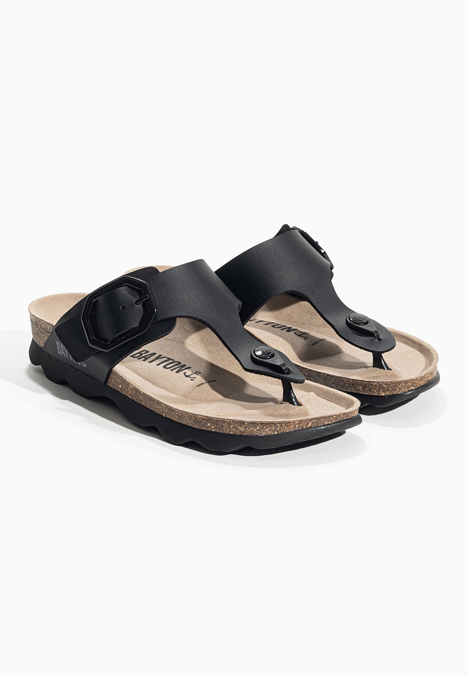 Mercure Black Open Toe Sandals