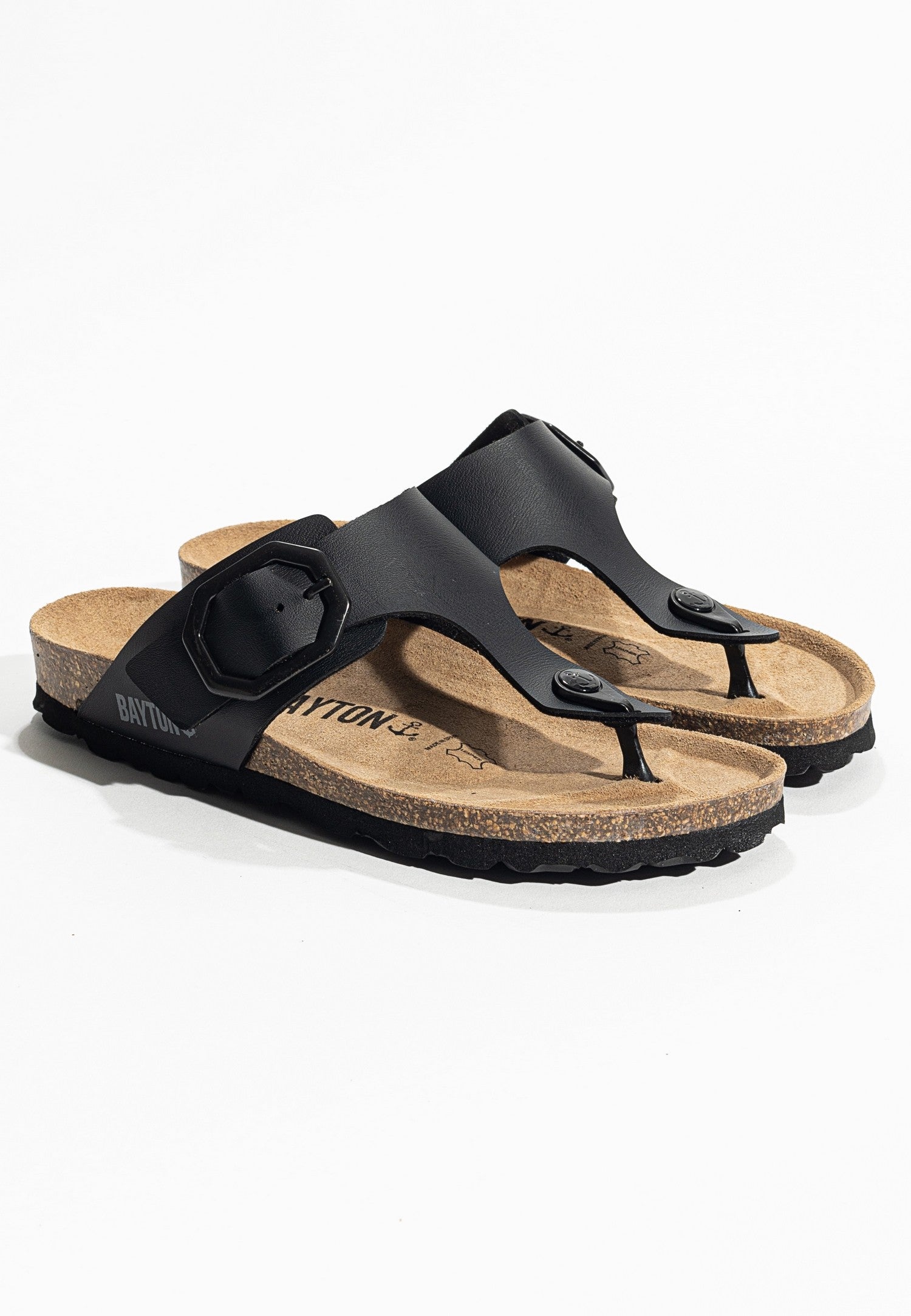 Mercure Black Open Toe Sandals