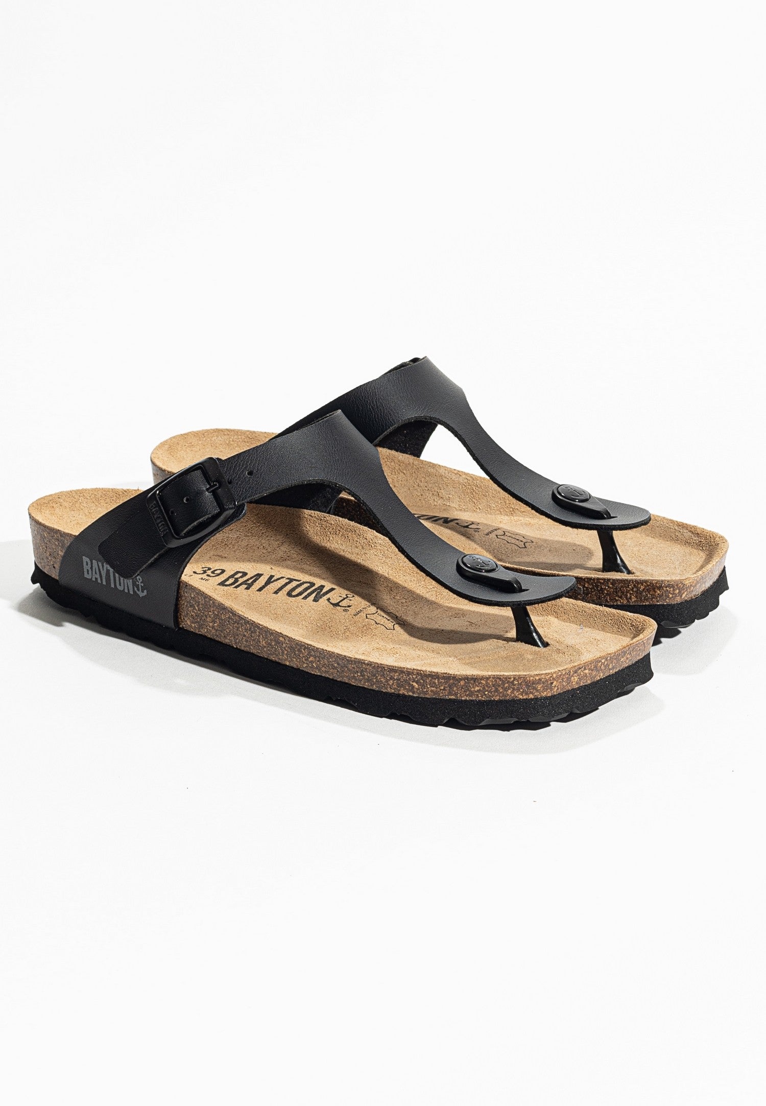 Mercure Black Open Toe Sandals