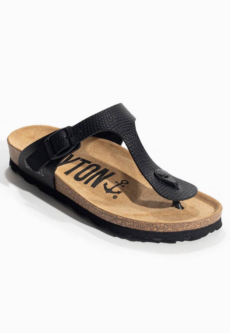 Mercure Black Open Toe Sandals