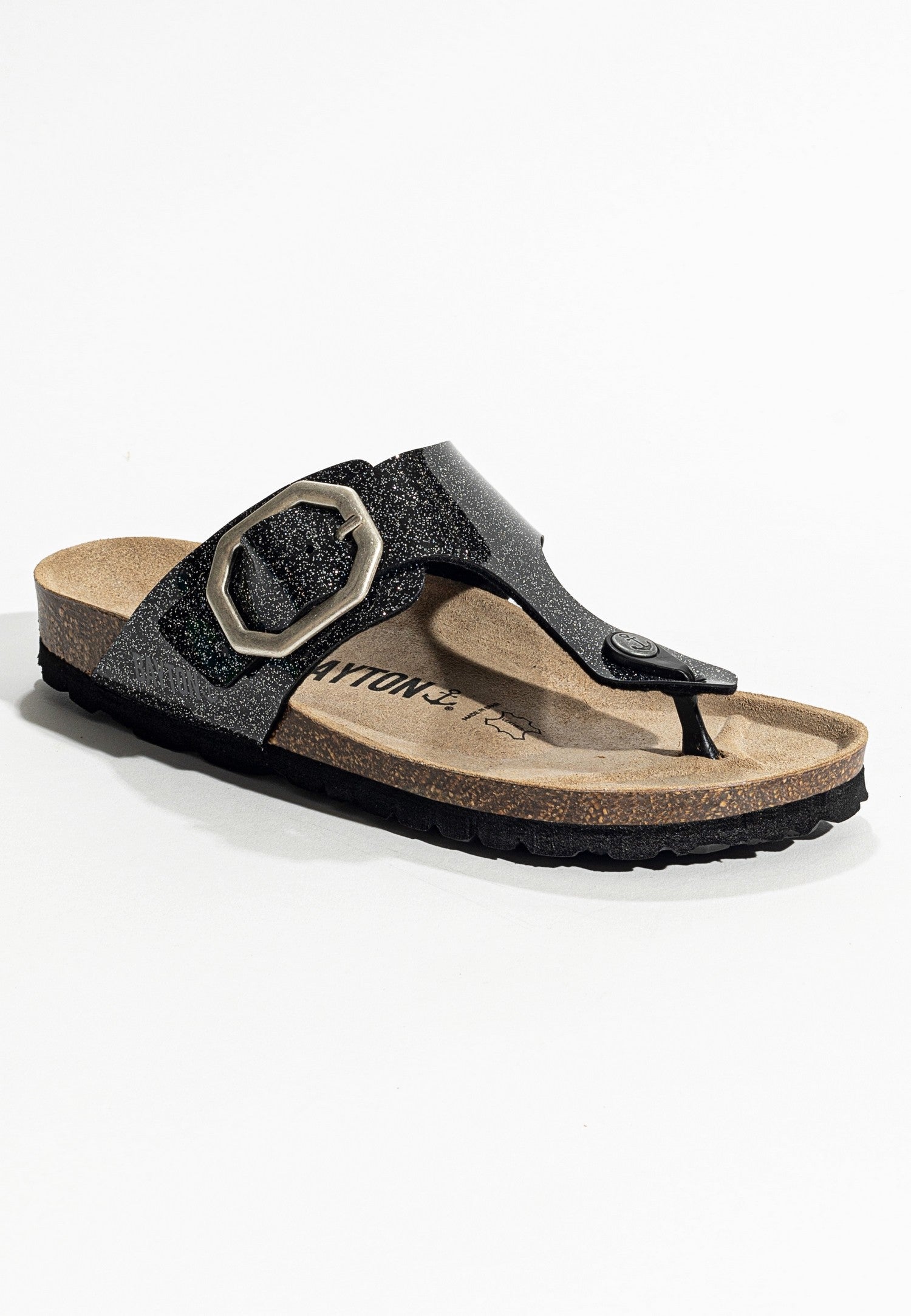 Mercure Black Open Toe Sandals