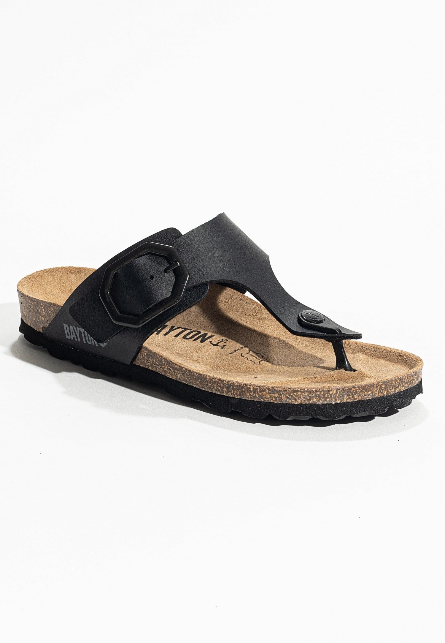 Mercure Black Open Toe Sandals