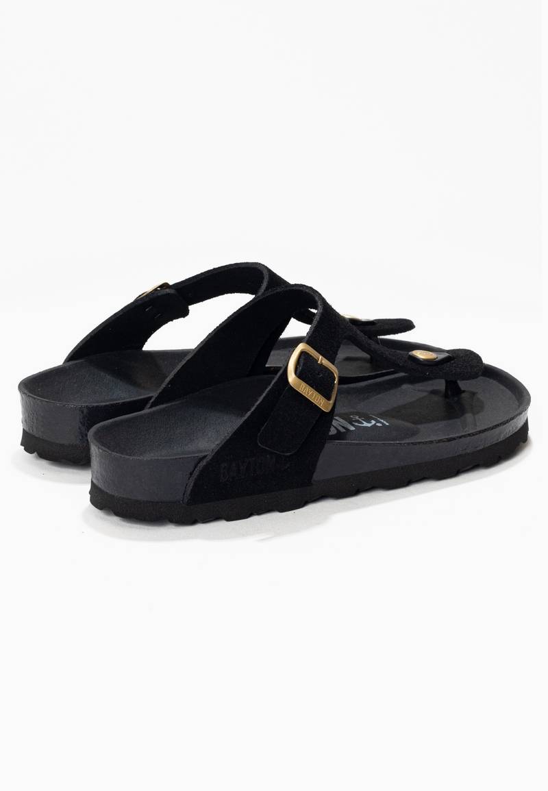 Mercure Black Open Toe Sandals