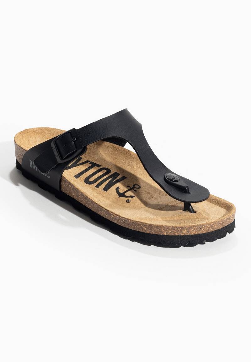 Mercure Black Open Toe Sandals