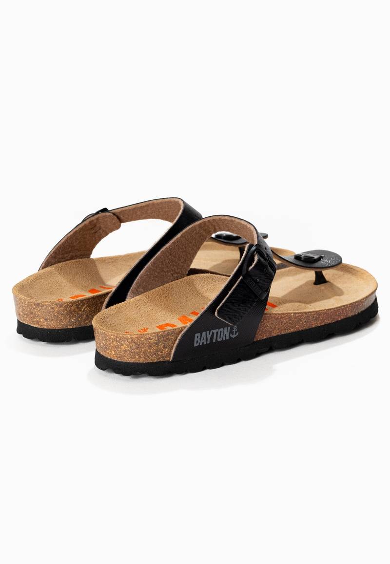 Mercure Black Open Toe Sandals