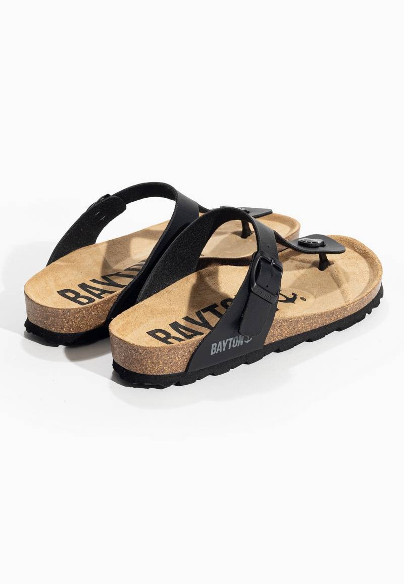 Mercure Black Open Toe Sandals