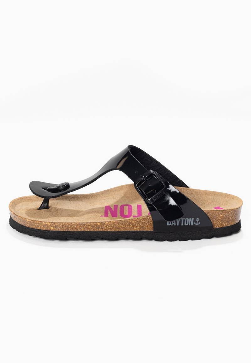 Mercure Black Open Toe Sandals