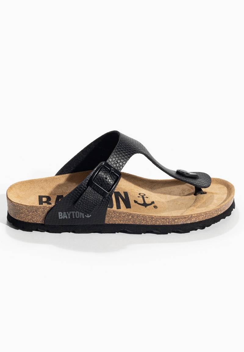 Mercure Black Open Toe Sandals