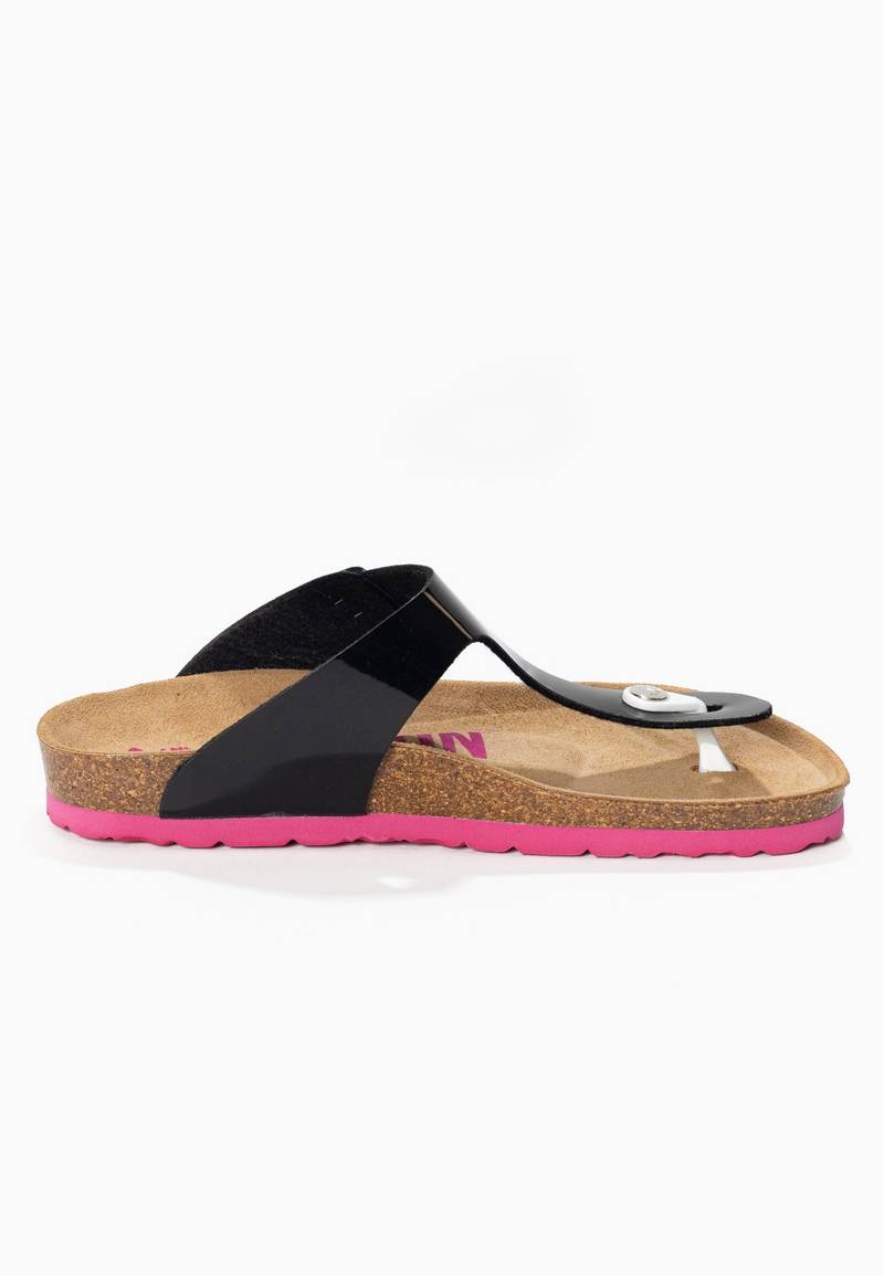 Mercure Black Open Toe Sandals