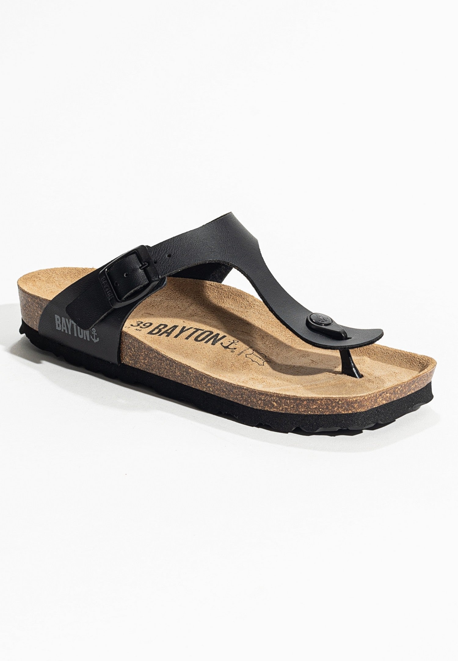 Mercure Black Open Toe Sandals