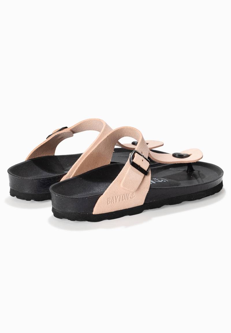 Mercury Nude Toe-Strap Sandals