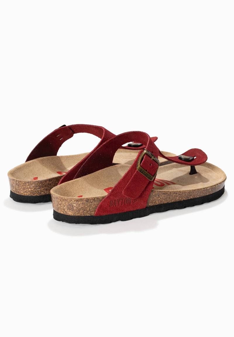 Mercury Red Open Toe Sandals