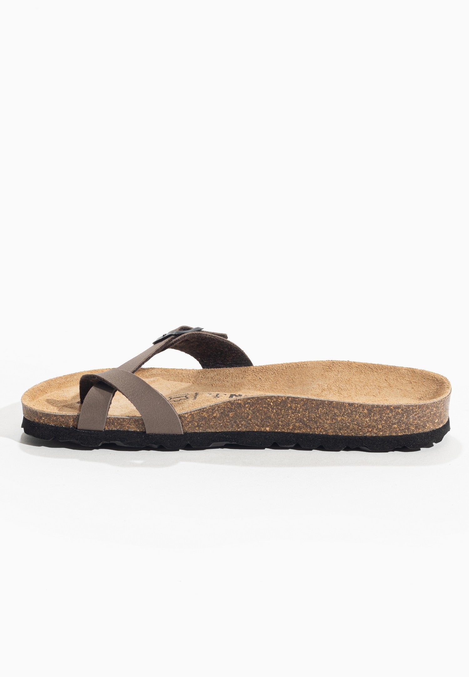 Miya Brown Toe-Strap Sandals