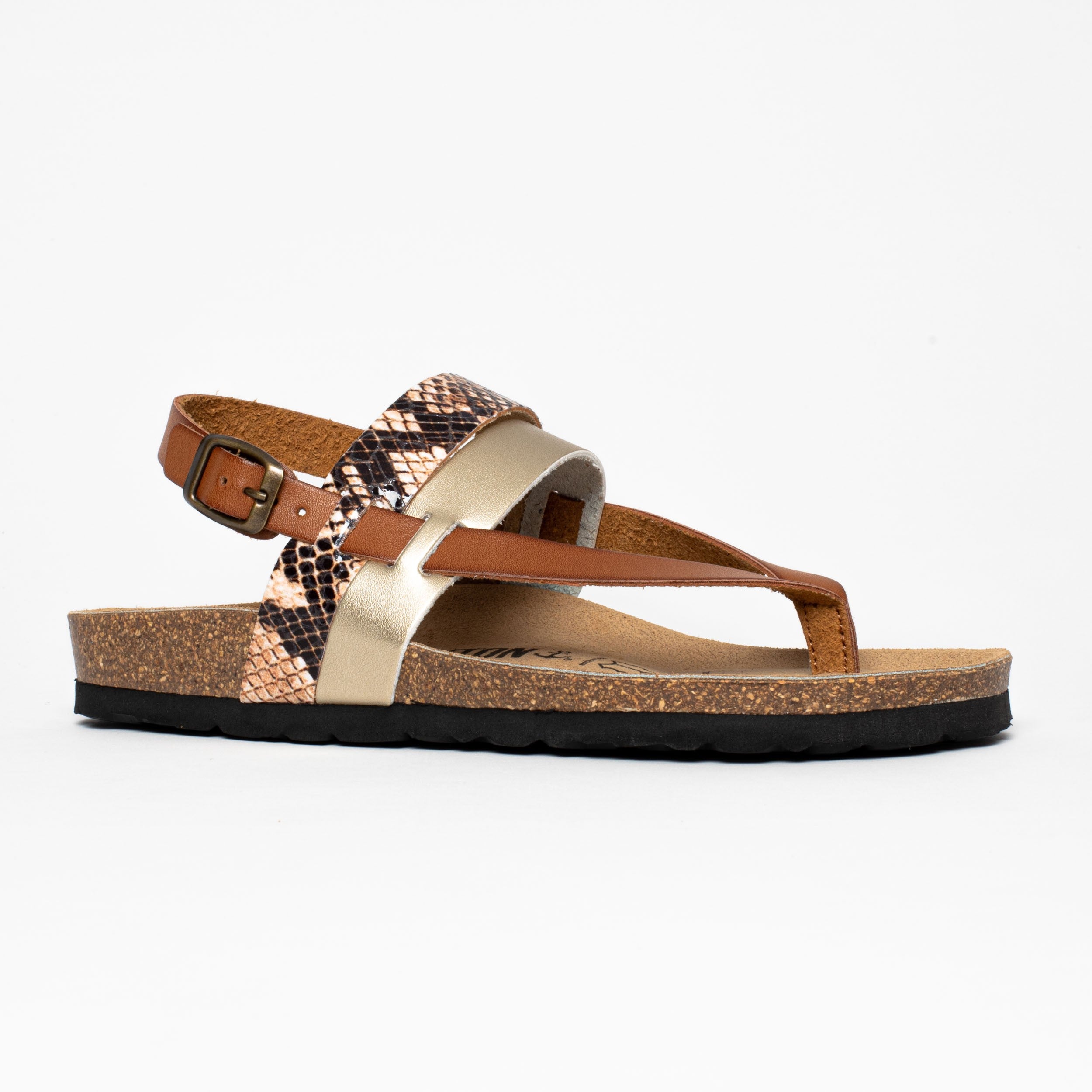 Lajas Tan Toe Post Sandals