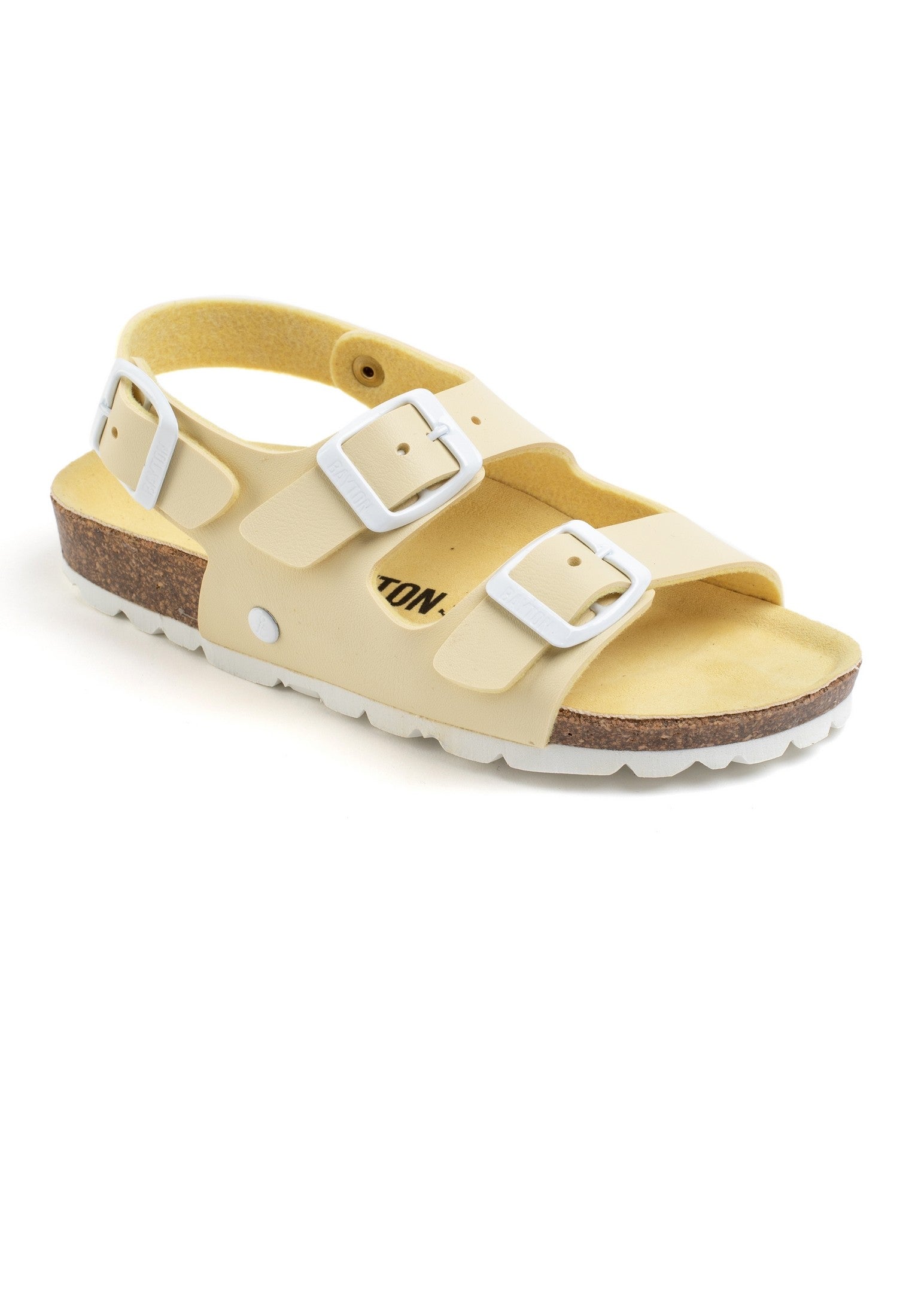 Sandales Multi-Brides Achille Citron