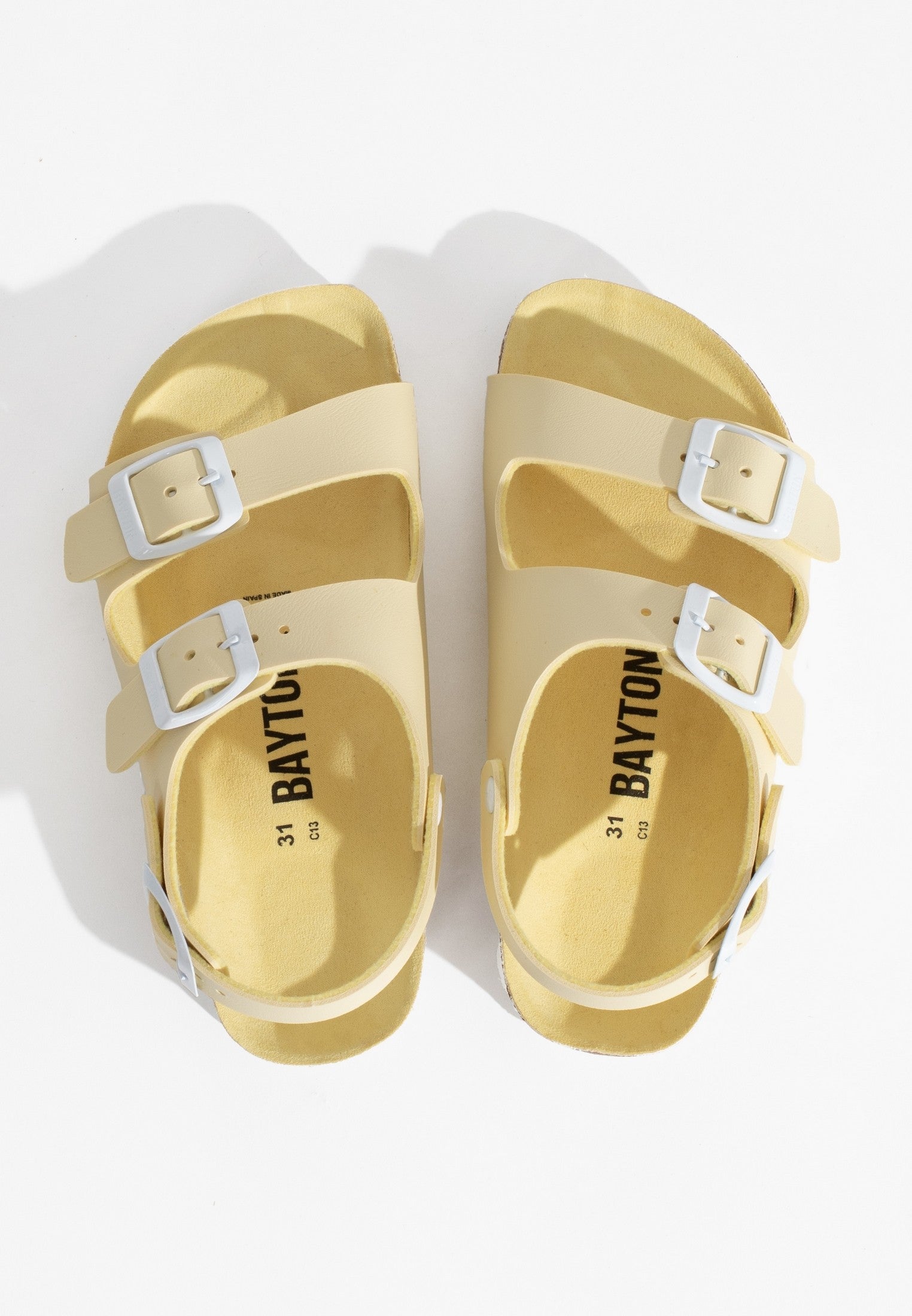 Sandales Multi-Brides Achille Citron