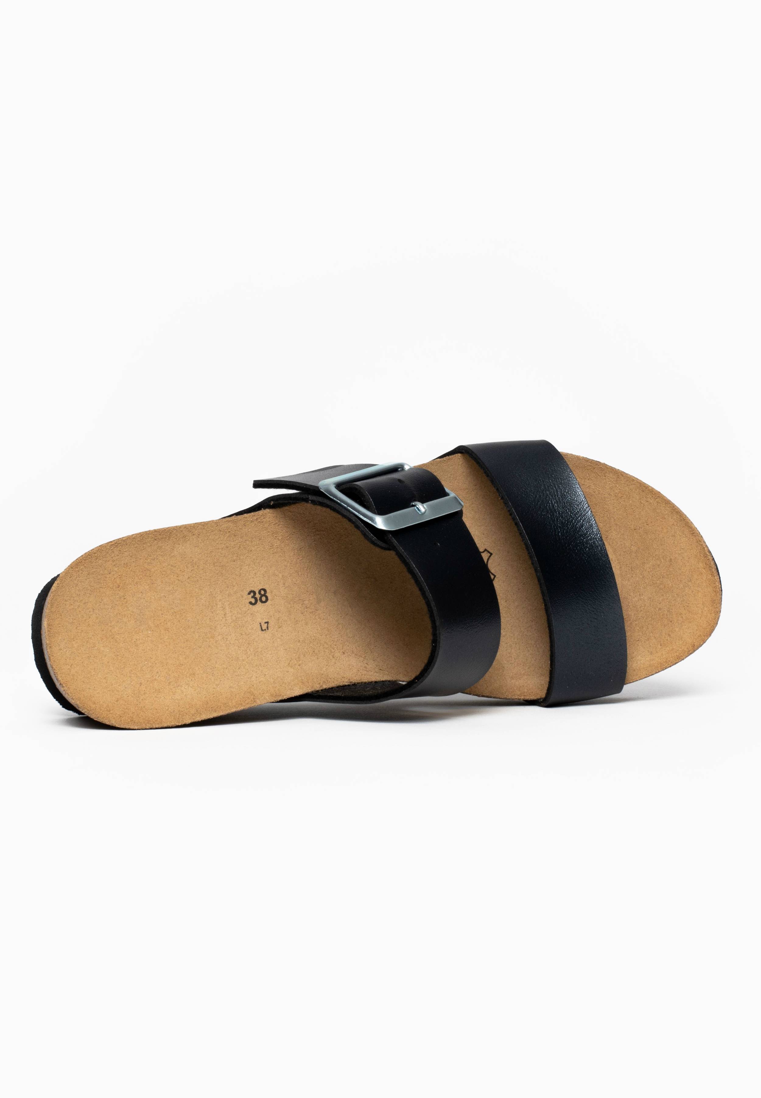 Newcastle Black Wedge and Semi-Wedge Sandals