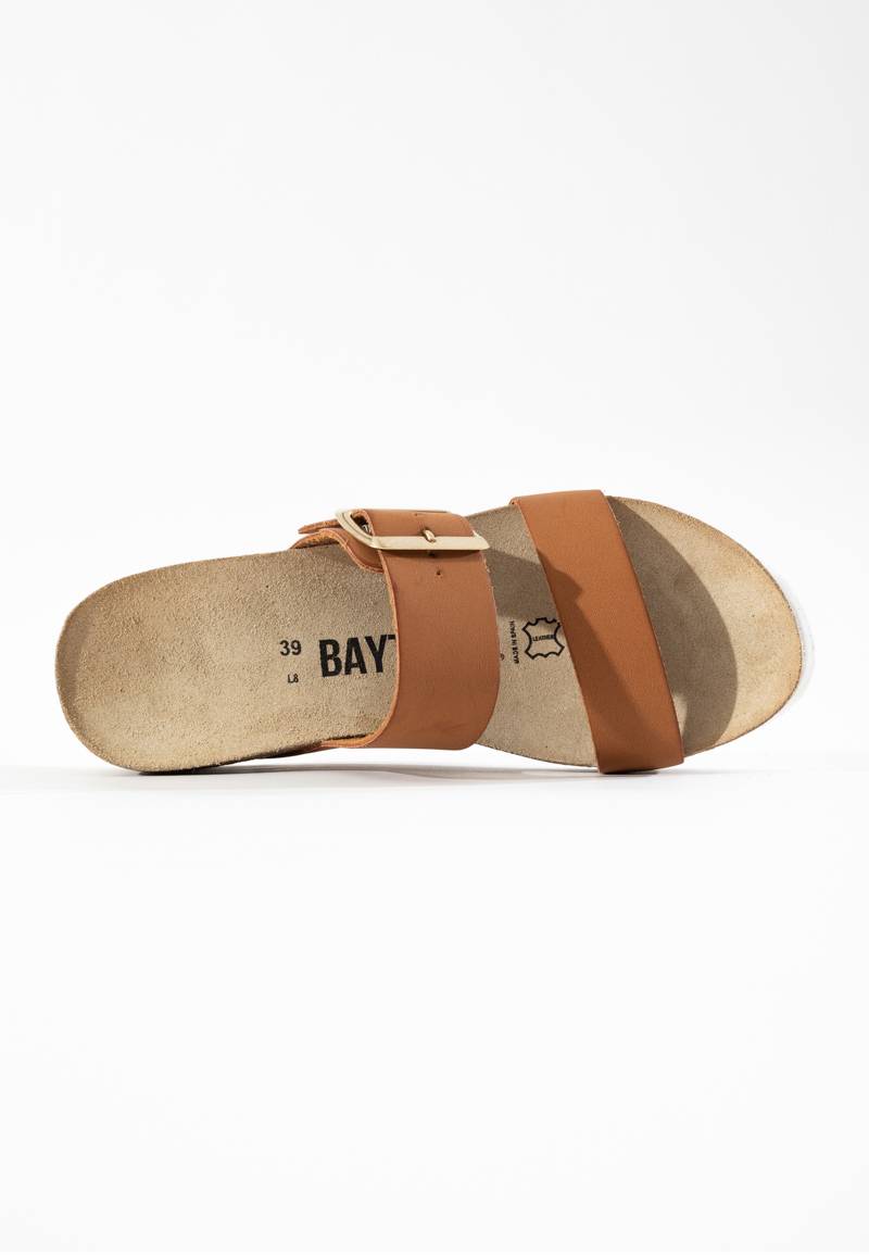 Newcastle Tan Wedge and Semi-Wedge Sandals