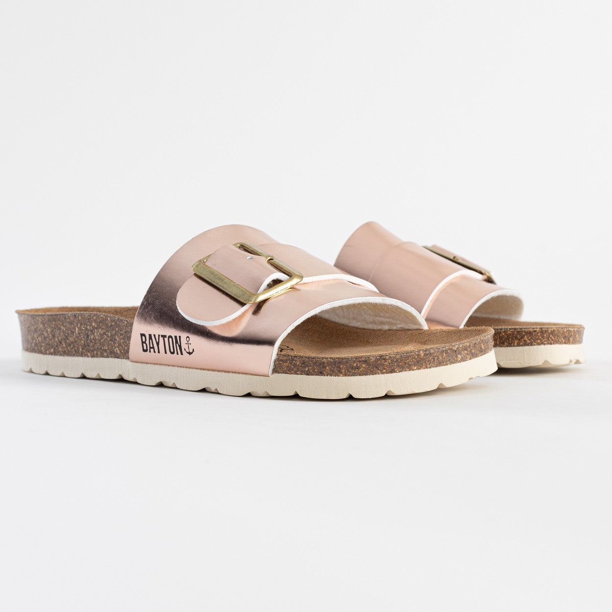 Sandalias Orense 1 Correa Oro Rosa