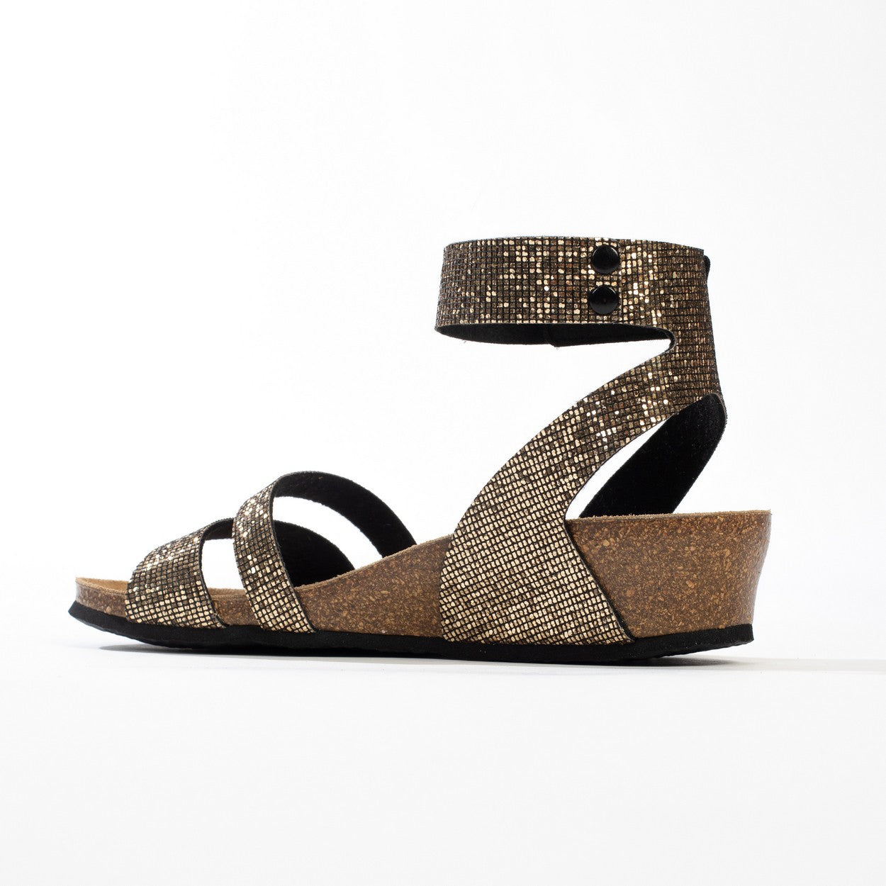 Otrante Bronze Wedge and Semi-Wedge Sandals