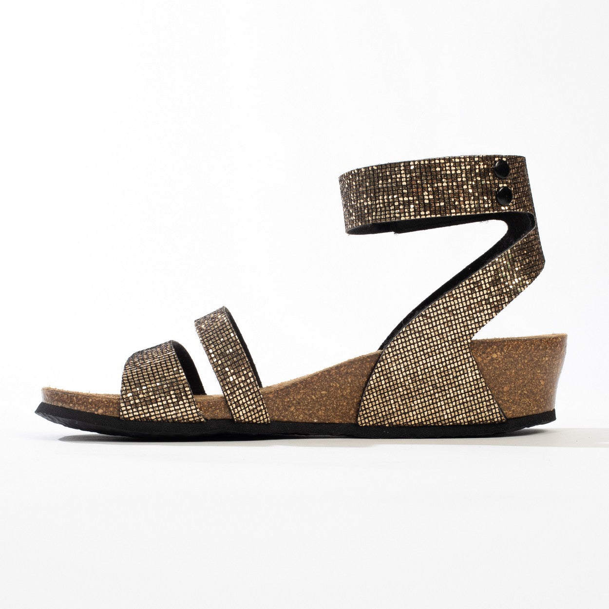 Otrante Bronze Wedge and Semi-Wedge Sandals