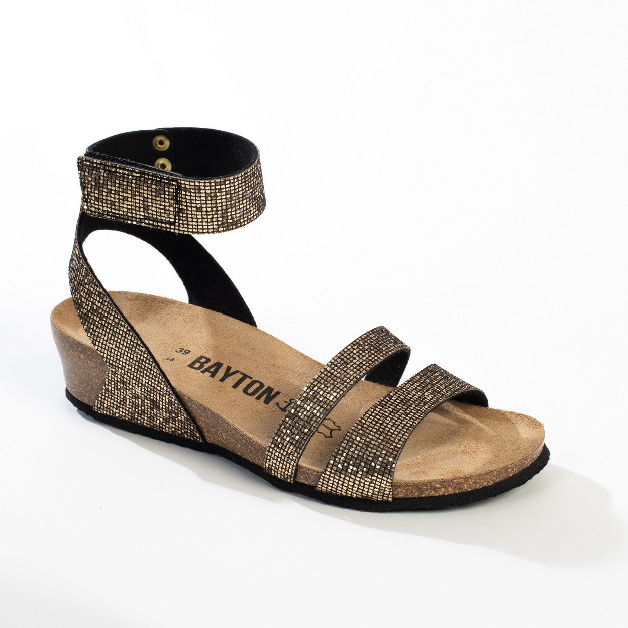 Otrante Bronze Wedge and Semi-Wedge Sandals