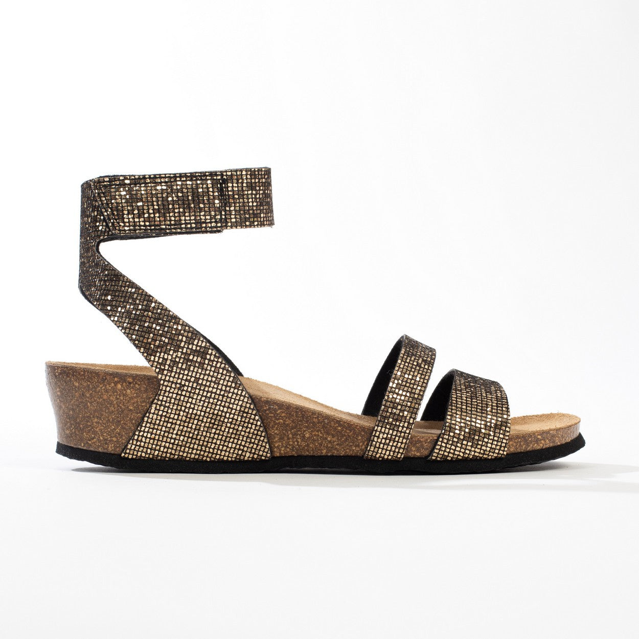 Otrante Bronze Wedge and Semi-Wedge Sandals