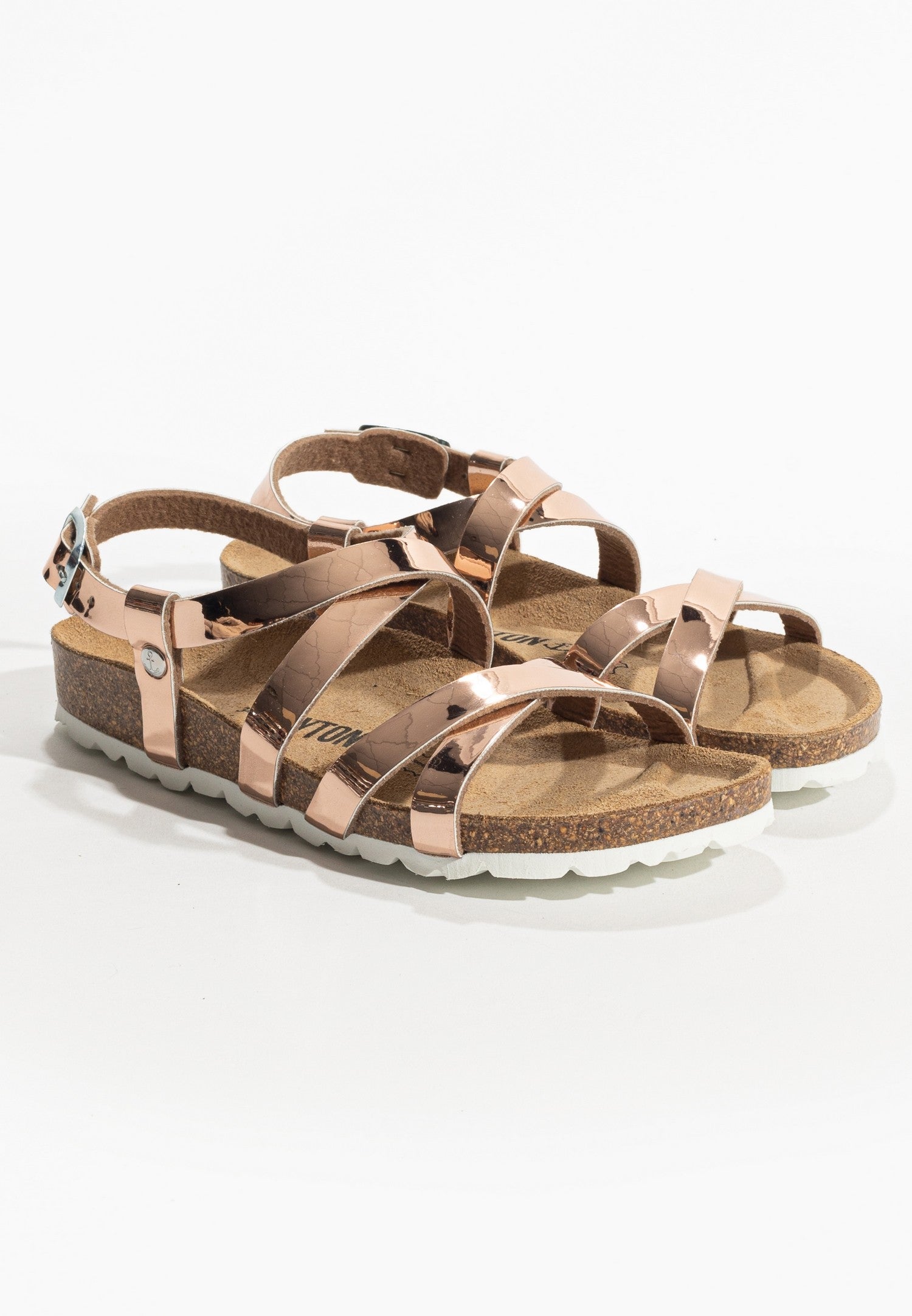 Palatine Multi-Strap Sandals Rose gold