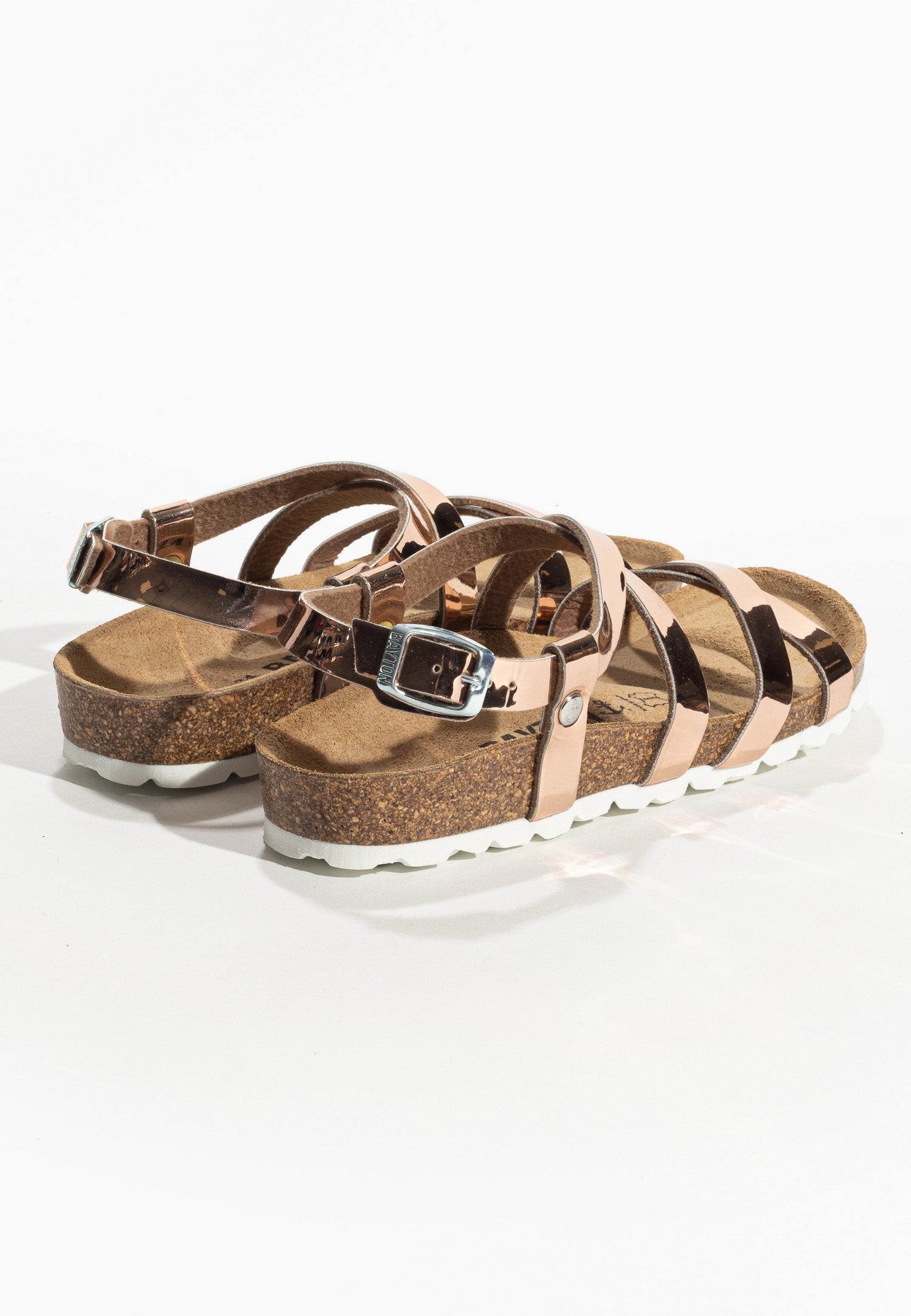 Palatine Multi-Strap Sandals Rose gold