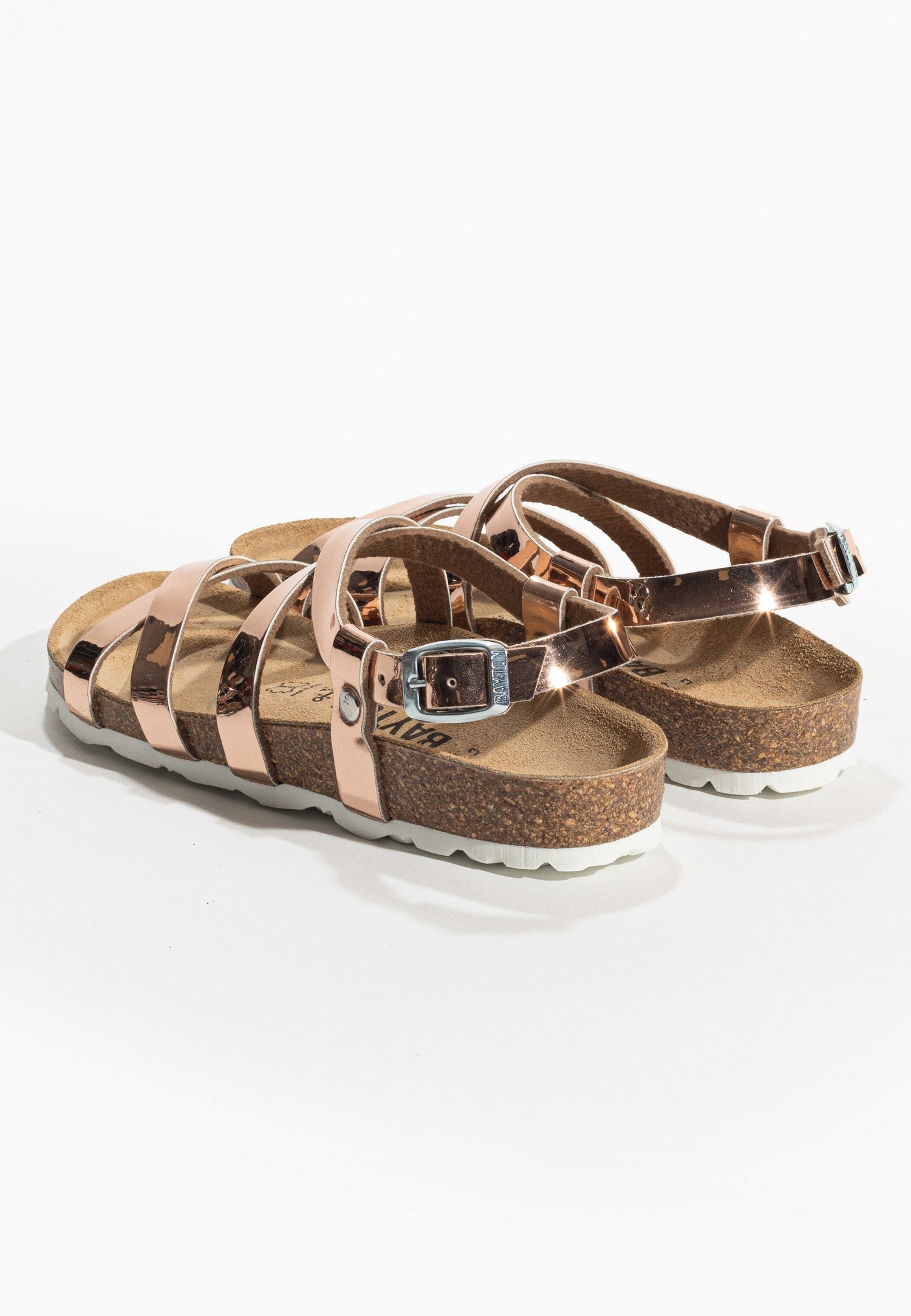 Palatine Multi-Strap Sandals Rose gold