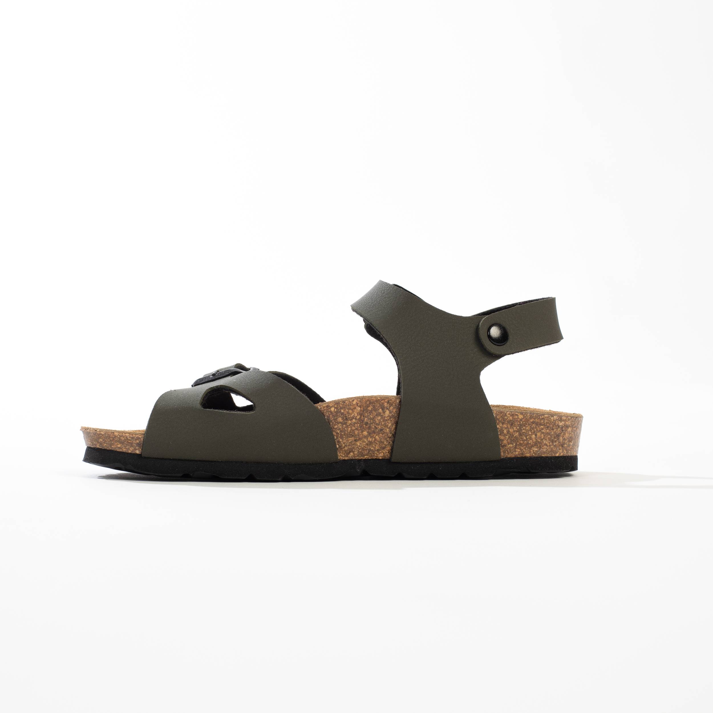 Khaki Pegase Multi-Strap Sandals