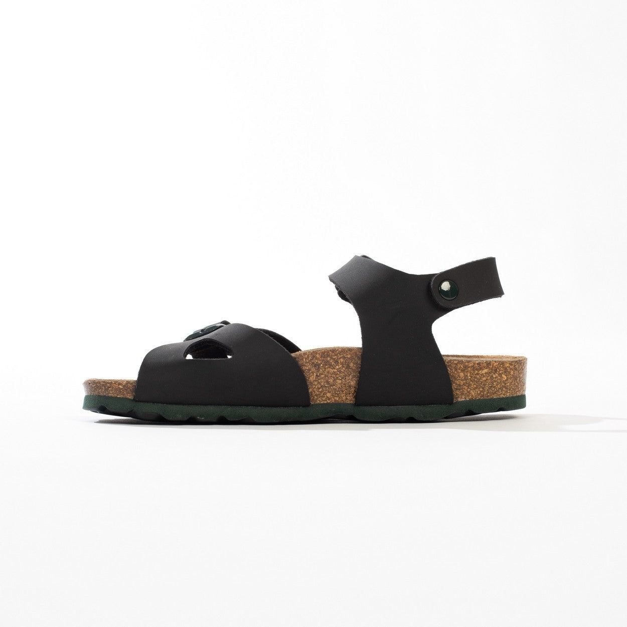 Pegase Black Multi-Strap Sandals