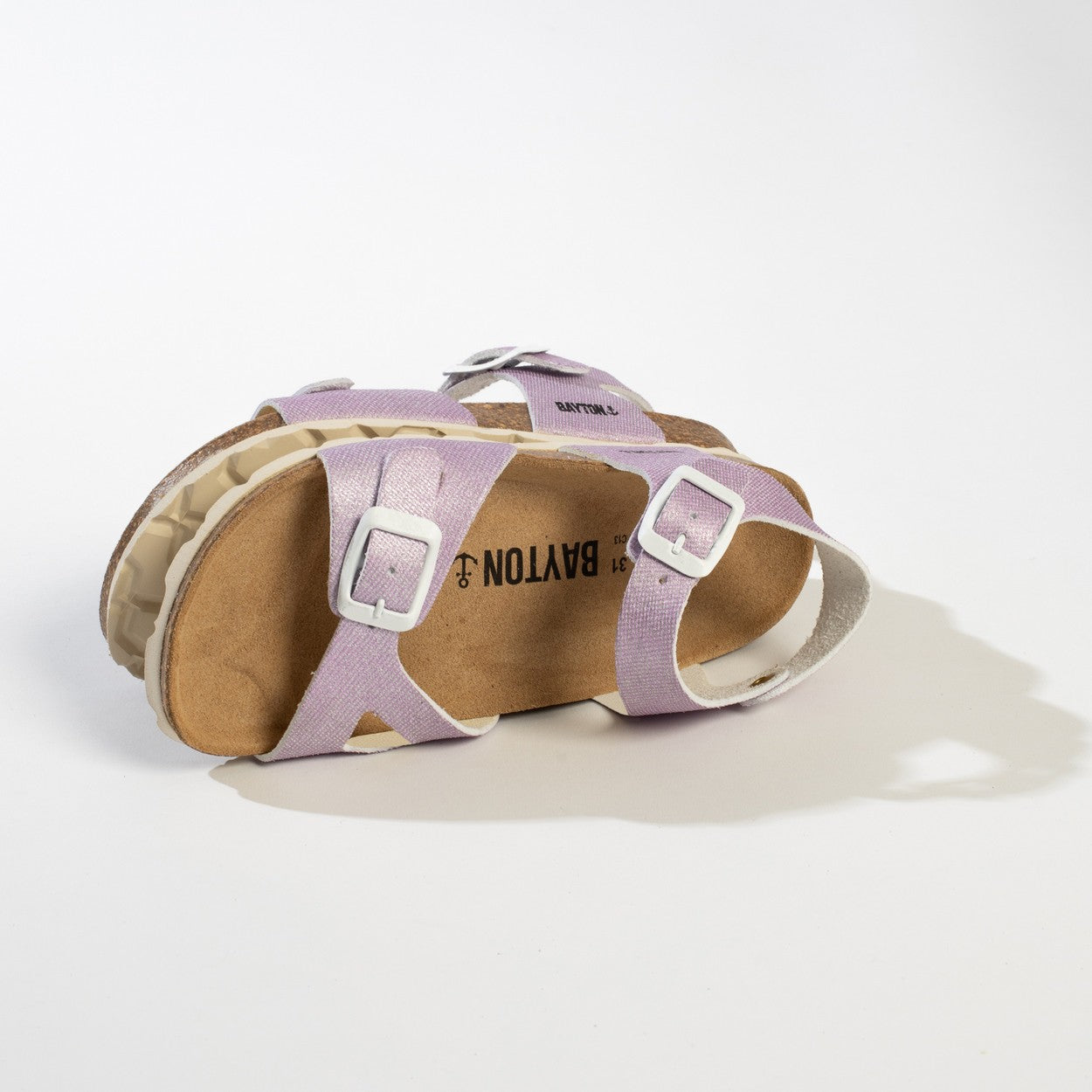 Pegase Light Purple Multi-Strap Sandals