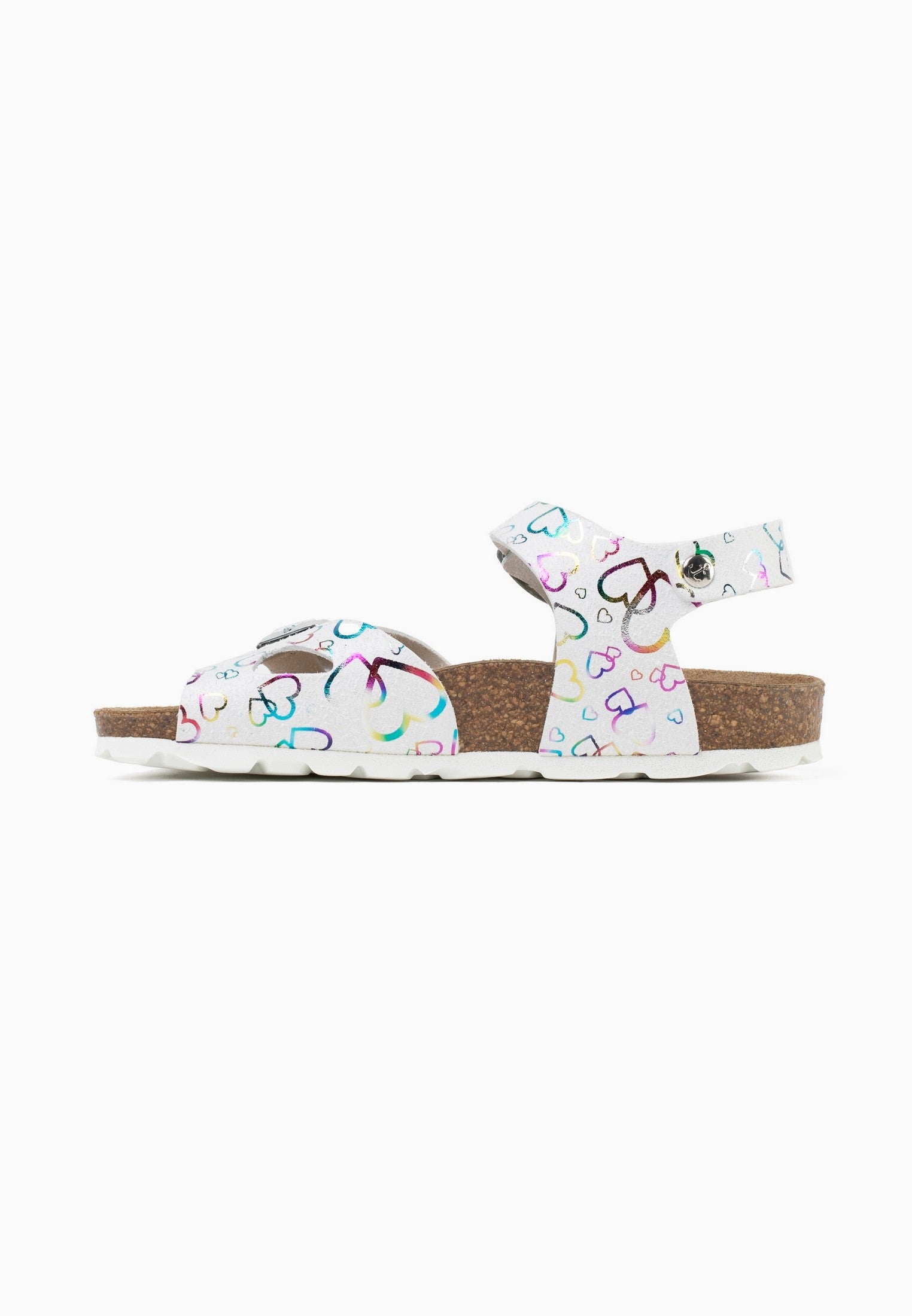 Pegase White Multi-Strap Sandals