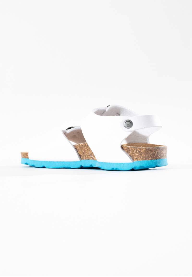 Pegase White Multi-Strap Sandals