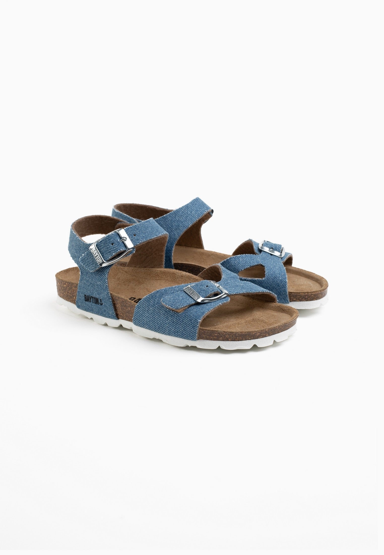 Sandales Multi-Brides Pegase Bleu Clair Denim