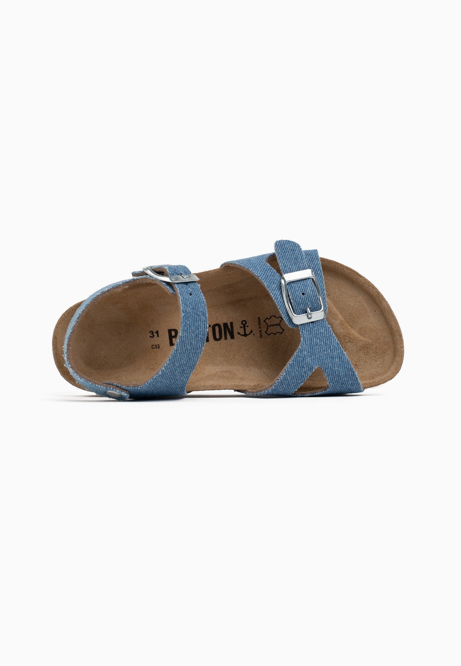 Sandales Multi-Brides Pegase Bleu Clair Denim