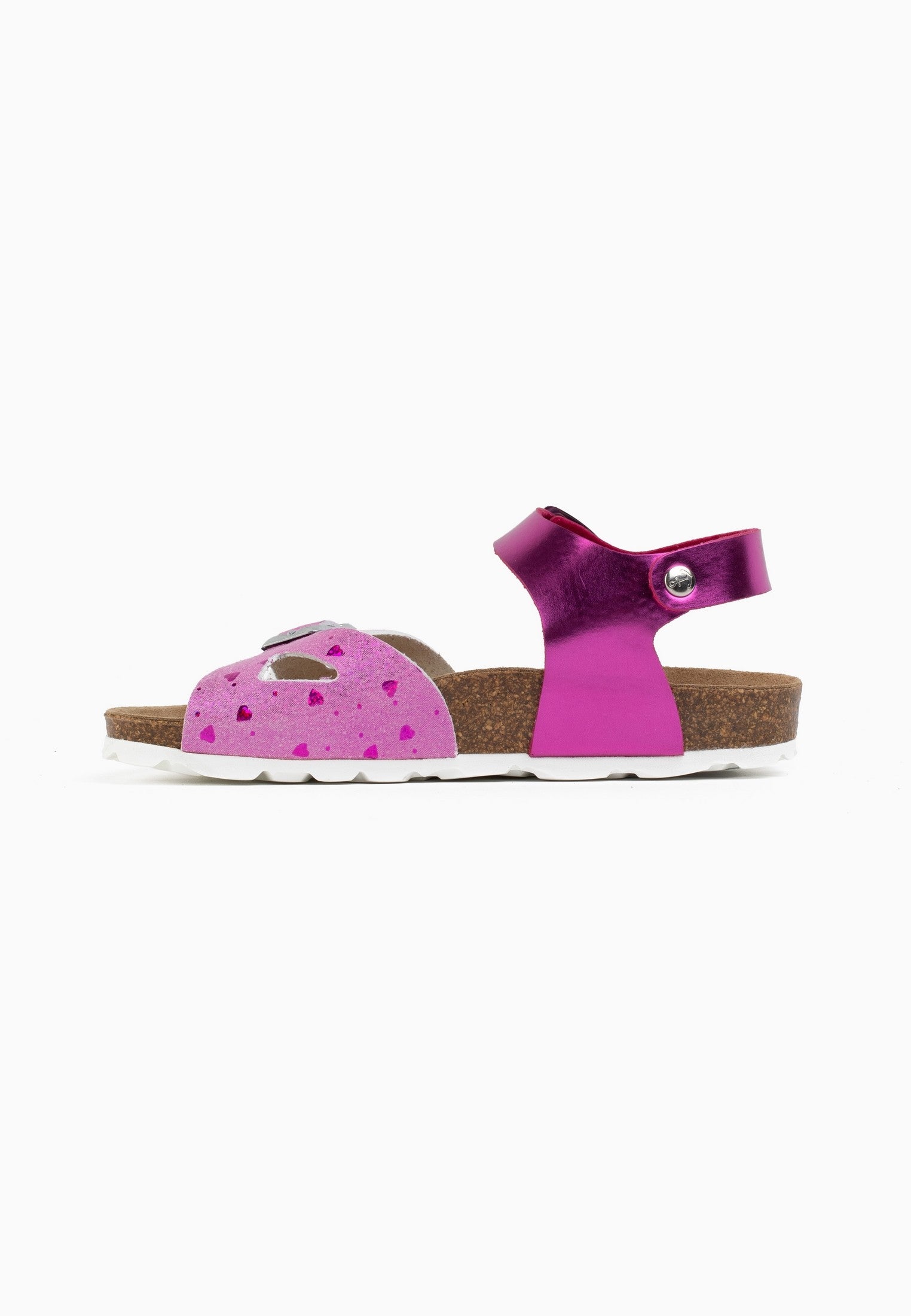 Pegase Fuschia Multi-Strap Sandals