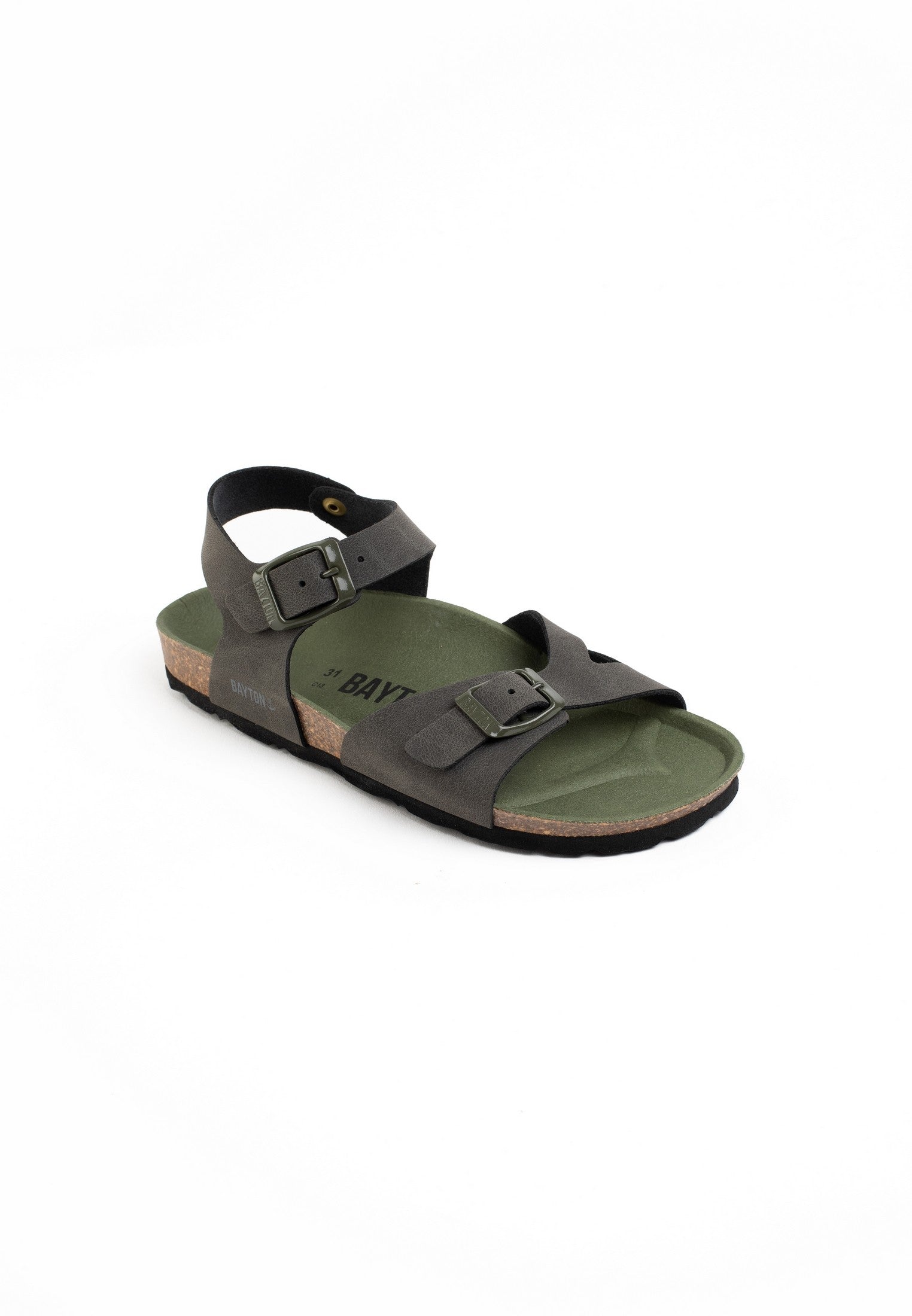 Pegase Grey Multi-Strap Sandals